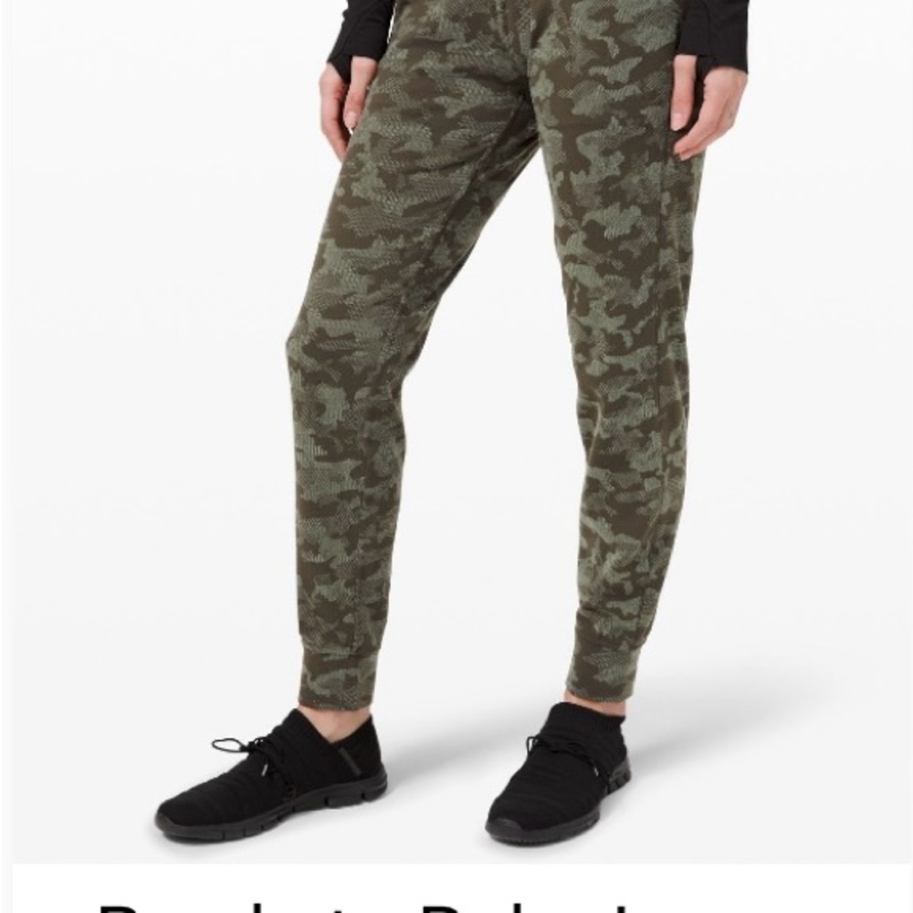 LULULEMON READY TO RULU Camouflage Joggers